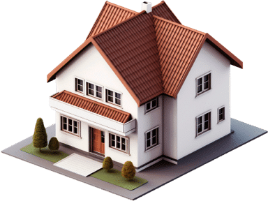 Casa com cobertura Wi-Fi