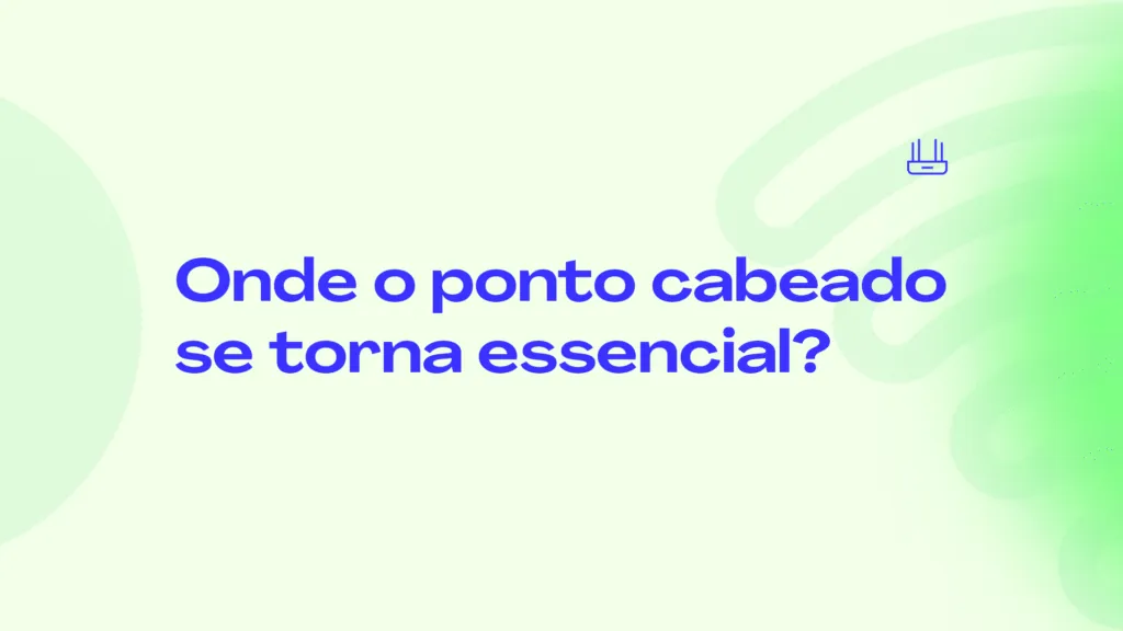 Ponto cabeado